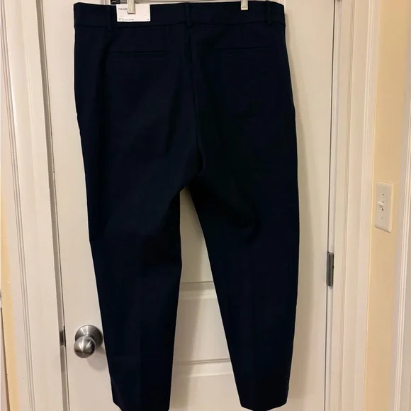 Ann Taylor Navy Ankle Pants - Picture 2 of 4